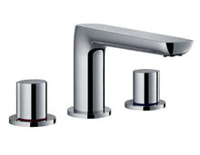 Load image into Gallery viewer, Deck Mounted 3 Hole Bath Filler Tap Chrome