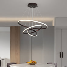 Load image into Gallery viewer, Gold/ Black Chandelier LED Circle Modern Luxury 3 Rings (20+40+60cm) Pendant Light