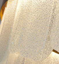 Load image into Gallery viewer, Oval Crystal Chandelier Lighting Ceiling Light Led Modern Gold/Smoky Gray 80 cm