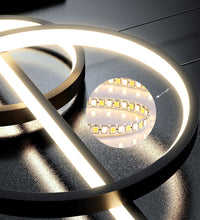 Load image into Gallery viewer, Linear Pendant Light LED Black/Gold Modern Lighting Kitchen Island Linear