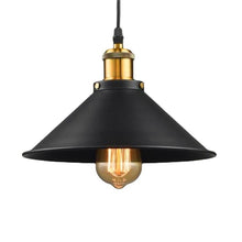 Load image into Gallery viewer, Black Metal Pendant Light 3-Light Chandelier for Kitchen Island, Dining, Living Room