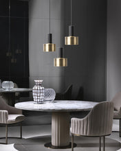 Load image into Gallery viewer, Modern Nordic Lamp Round 3 Heads Minimalist Dining Room Chandelier