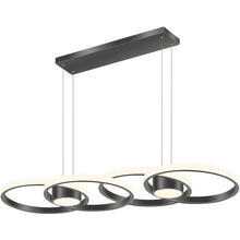 Load image into Gallery viewer, Modern LED Pendant Light Modern Pendant Golden/Black Chandeliers Hanging Lights