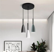 Load image into Gallery viewer, Modern Minimalist 3 Head Ceiling Pendant Light Ceiling Lights Table Lighting E27