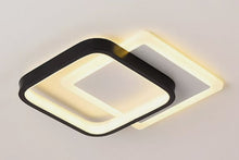 Load image into Gallery viewer, Modern LED Ceiling Light Round/Square 36W Three Colors Metal Hallway Lamp Ultra Thin