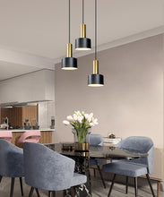Load image into Gallery viewer, Modern Nordic Lamp Round 3 Heads Minimalist Dining Room Chandelier