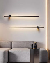 Load image into Gallery viewer, LED Wall Light Long Wall Sconce Lighting Fixtures Black/Gold 60 cm