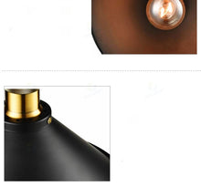 Load image into Gallery viewer, Black Metal Pendant Light 3-Light Chandelier for Kitchen Island, Dining, Living Room