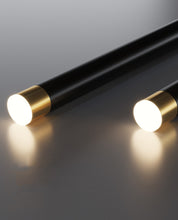 Load image into Gallery viewer, Light LED Pendant Light Height Adjustable Chandelier for Bedroom Kitchen Black/Gold 100 cm