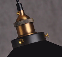 Load image into Gallery viewer, Black Metal Pendant Light 3-Light Chandelier for Kitchen Island, Dining, Living Room