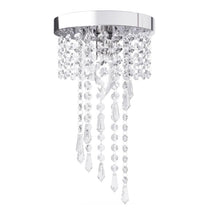 Load image into Gallery viewer, Mini Chandeliers Raindrop Crystal Chandelier Light Fixture E12 Luxury Lighting Fixture for Bedroom