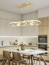 Load image into Gallery viewer, Modern LED Pendant Light Modern Pendant Golden/Black Chandeliers Hanging Lights