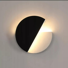 Load image into Gallery viewer, 360 Rotatable Round Wall Light Acrylic Lampshade Wall Sconce LED Warm Light