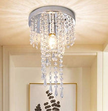 Load image into Gallery viewer, Mini Chandeliers Raindrop Crystal Chandelier Light Fixture E12 Luxury Lighting Fixture for Bedroom