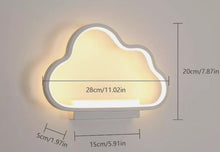 Load image into Gallery viewer, LED Wall Light Modern LED Wall Light Simple Design White Cloud 20W 3 Color Lights