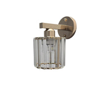 Load image into Gallery viewer, Crystal Cups Wall Lamp Retro Wall Light Glass Shade E27 Black/Gold Wall Sconces E27