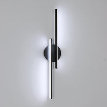 Load image into Gallery viewer, Modern Linear LED Wall Light 60cm Cool White 6500K Black/White