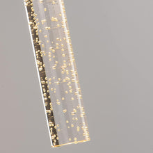 Load image into Gallery viewer, LED Wall Sconce Crystal with Bubble Glass Wall Lamps Modern Indoor Crystal Black/Gold Warm White