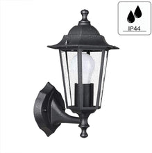 Load image into Gallery viewer, Outdoor Wall Lamp Black Acrylic Weatherproof IP65 E27 Bulb