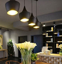 Load image into Gallery viewer, 1-Light E27 Black Industrial Pendant Lamp Retro Hanging Lamp Height Adjustable Ceiling Lighting