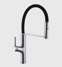 Load image into Gallery viewer, Modern Pull-Down Kitchen Faucet with Flexible Hose Chrome Tap