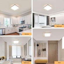 Load image into Gallery viewer, LED Ceiling Light Square White Flush Mount Cool White/ Neutral White