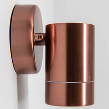 Load image into Gallery viewer, Outdoor Adjustable Wall Light GU10 Copper/Brushed Silver/Black 12cm Waterproof