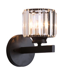 Load image into Gallery viewer, Crystal Cups Wall Lamp Retro Wall Light Glass Shade E27 Black/Gold Wall Sconces E27