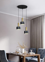 Load image into Gallery viewer, Modern Nordic Lamp Round 3 Heads Minimalist Dining Room Chandelier