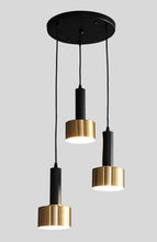 Load image into Gallery viewer, Modern Nordic Lamp Round 3 Heads Minimalist Dining Room Chandelier
