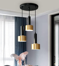Load image into Gallery viewer, Modern Nordic Lamp Round 3 Heads Minimalist Dining Room Chandelier