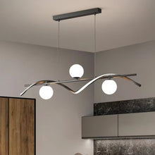 Load image into Gallery viewer, Nordic Home Decor Chandeliers Pendant Lights Glass Ball Black/Gold