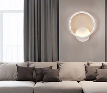 Load image into Gallery viewer, Wall Light Indoor Modern Wall Lamp Minimalist Round Sconces Wall LED Black/White