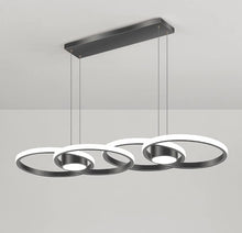 Load image into Gallery viewer, Modern LED Pendant Light Modern Pendant Golden/Black Chandeliers Hanging Lights