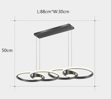Load image into Gallery viewer, Modern LED Pendant Light Modern Pendant Golden/Black Chandeliers Hanging Lights
