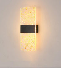 Load image into Gallery viewer, Indoor Wall Lamps LED Sconce Wall Light Modern Decor 6W Black/Gold