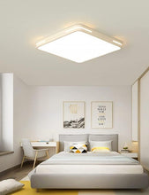 Load image into Gallery viewer, Ultra Thin Square LED Ceiling Light Modern Simple White/Black Bedroom Balcony Decor 40cm