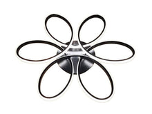 Load image into Gallery viewer, LED Ceiling Light 60W 4800LM Black Modern Simple Flower LED Ceiling Lights 58cm