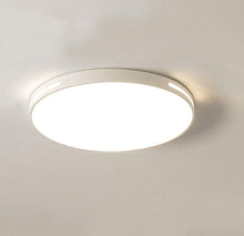 Load image into Gallery viewer, LED Bathroom Ceiling Light 18W Slim Flush Mount Ceiling Lamp Round Ultra-Thin Modern Light Black/White