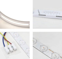 Load image into Gallery viewer, LED Bathroom Ceiling Light 18W Slim Flush Mount Ceiling Lamp Round Ultra-Thin Modern Light Black/White