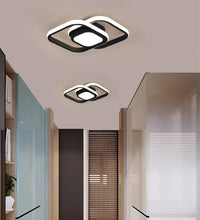 Load image into Gallery viewer, LED Ceiling Lights Indoor Lighting Fixtures Ceiling Lamps Home Decor Lighting Black/White