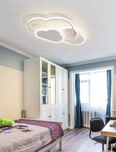 Load image into Gallery viewer, Children's Room Ceiling Lamp with Remote Control LED Ceiling Lamp for Children's Room White Cloud Lamp