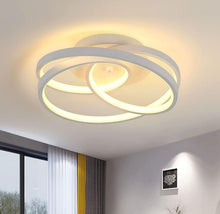 Load image into Gallery viewer, Modern Round LED Ceiling Light White 40 W for Living Room, Bedroom, Warm White Light
