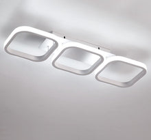 Load image into Gallery viewer, LED Ceiling Light 32 W Square Modern Ceiling Light White Chandelier 6500 K