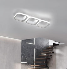 Load image into Gallery viewer, LED Ceiling Light 32 W Square Modern Ceiling Light White Chandelier 6500 K
