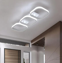 Load image into Gallery viewer, LED Ceiling Light 32 W Square Modern Ceiling Light White Chandelier 6500 K