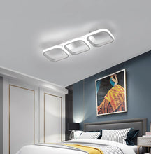 Load image into Gallery viewer, LED Ceiling Light 32 W Square Modern Ceiling Light White Chandelier 6500 K