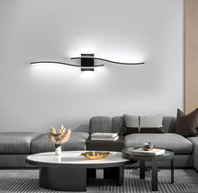 Load image into Gallery viewer, Wall Light LED Indoor Modern Black Wall Lamp Indoor 27W Wall Lights 89cm