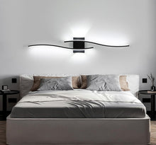 Load image into Gallery viewer, Wall Light LED Indoor Modern Black Wall Lamp Indoor 27W Wall Lights 89cm