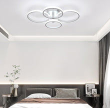 Load image into Gallery viewer, Ceiling Lamp Modern Round LED Ceiling Light 48W 3700LM White 4 Rings